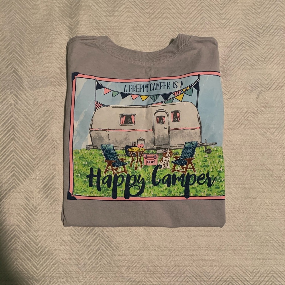 Southern Girl Prep Shirt. Youth Medium.  EUC.
